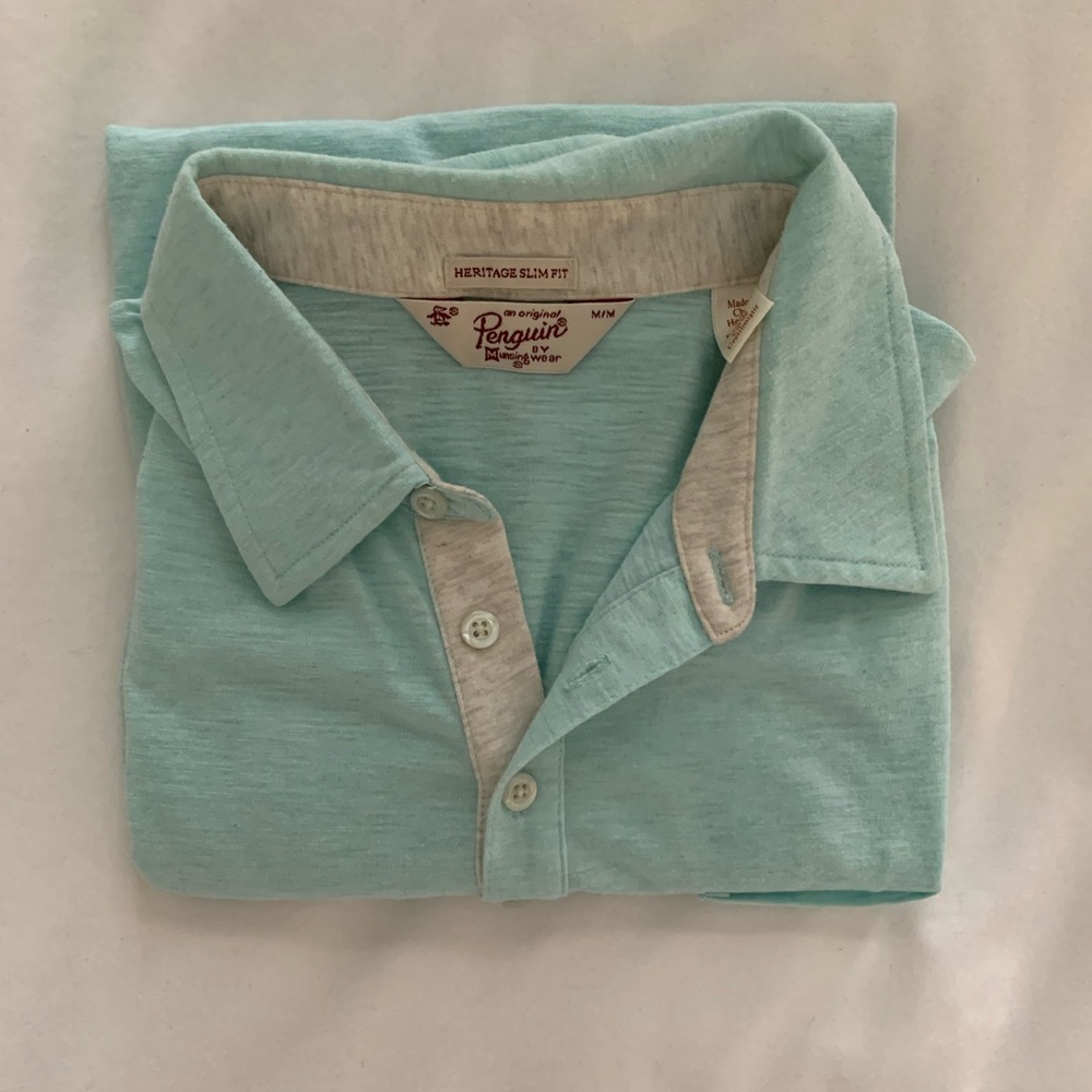 Penguin Men’s Short-Sleeve Polo Size M